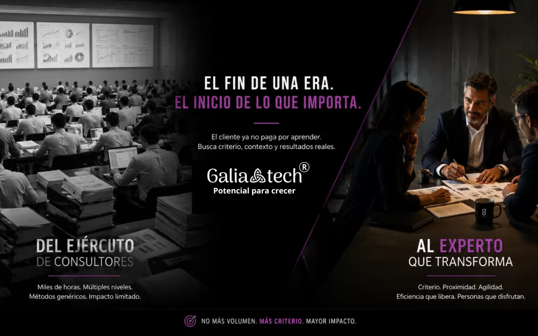 El fin de la era del «Ejército de Consultores»: Por qué en Galiatech elegimos ser una Boutique
